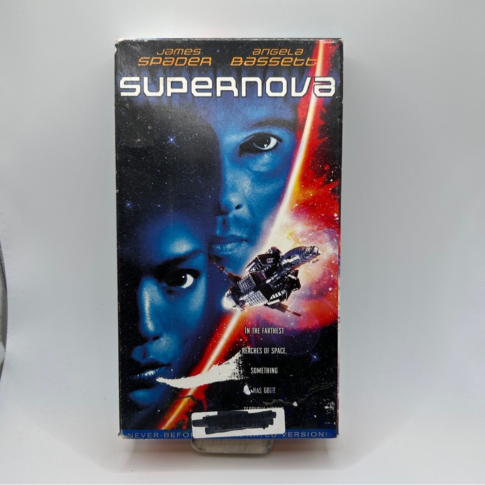 Supernova Sci-Fi Adventure VHS
